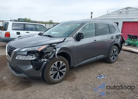 2023 Nissan Rogue Sv Intelligent Awd z USA, uszkodzony, nr VIN JN8BT3BBXPW475523
